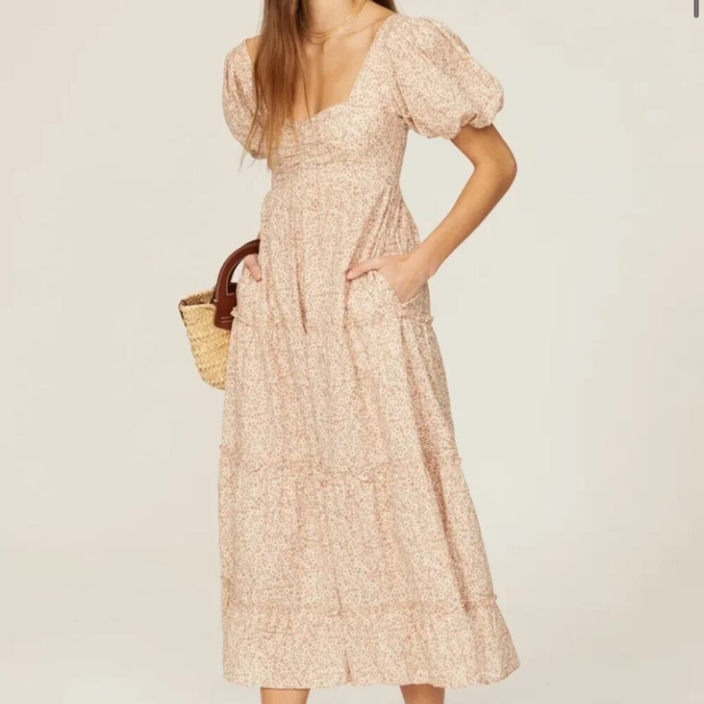 Show Me Your Mumu Odette Midi Dress Size Large